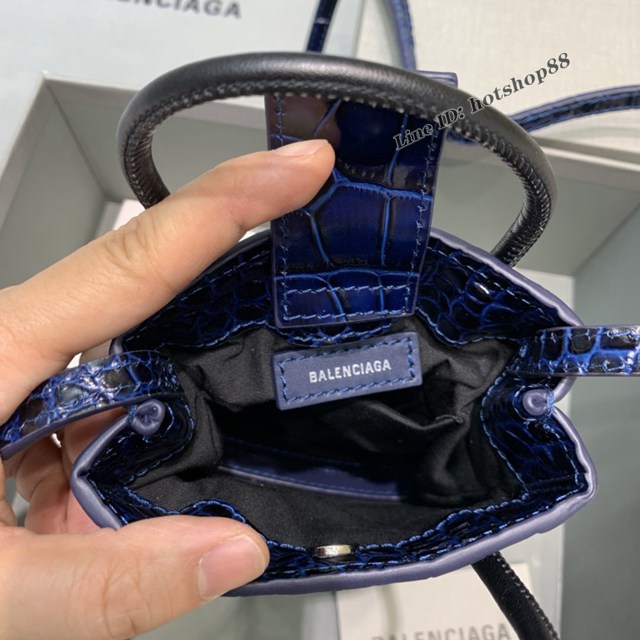 Balenciaga專櫃爆款mini手提購物袋 巴黎世家新潮迷你手機包 fyj1572